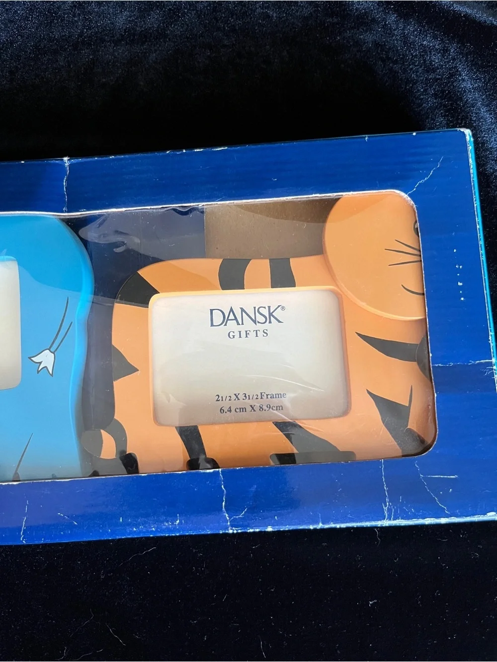 DANSK 3 Picture Frame Set NOAH’S Ark Lion Elephant Tiger New